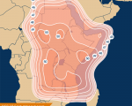 NSS-12 East Africa beam
