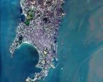 Bombay seen from space by ESA's Proba satellite.