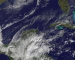 GOES-13 satellite captured this image of clouds over the Caribbean