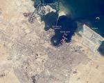 Image from ISS of Doha