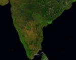 Image of the Indian peninsula acquired by Proba-V on 14 March 2014.
