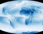 Decades of satellite images show: Earth is a cloudy place (Image: NASA)