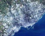Landsat image of Toronto, capital of Ontario, Canada (Image: NASA)