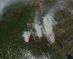 Fort McMurray Fires, Alberta, Canada. Image courtesy of NASA Goddard MODIS Rapid Response Team