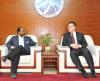 UN-SPIDER Beijing Head of Office Shirish Ravan and APSCO Secretary-General
