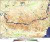 satellite image shows impacts of drought on vegeration in romania