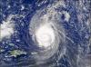 Hurricane Fabian over Bermuda in 2003