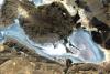 Satellite image of the Neyriz Lakes in southern Iran (Image: ESA)