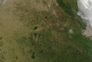 Cordoba Province seen from Space (MODIS image from 2003).