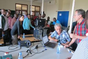 Participants of the UN-SPIDER training course "Disaster Mapping"