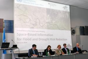 Welcoming remarks were delivered by UNOOSA's director Ms Simonetta Di Pippo