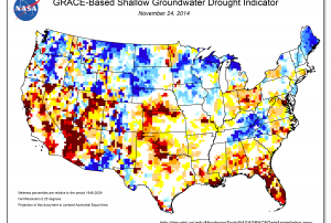 Groundwater Percentile Map