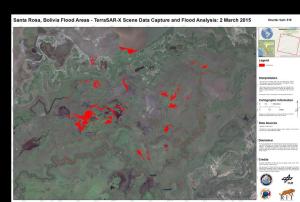 Bolivia: Recommended Practice by Ukraine RSO used in International Charter activation