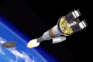 Animation of the rocket 3 min 29 sec after the launch (Image: ESA)