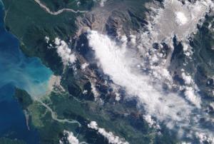 Southern Chile has been several times affected by volcano eruptions. 2009 Chaitén Volcano (Image: NASA) 
